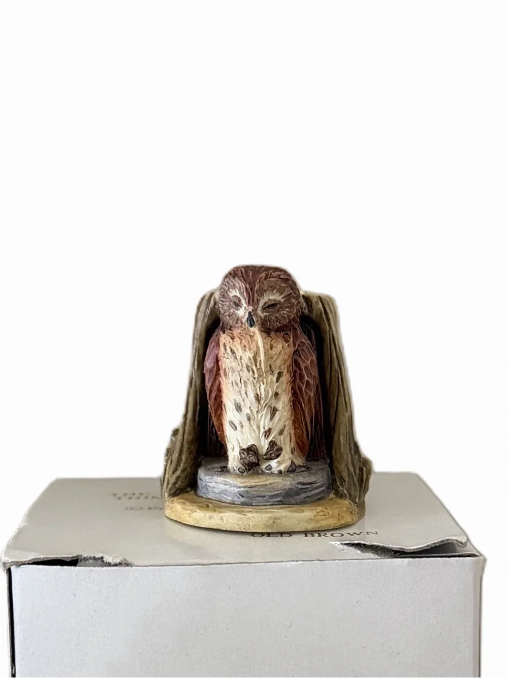 Lenox Beatrix Potter Thimble Collection “Old Brown” 1996